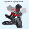 RockCheems Guitar Head Phone Holder Mount for Live Broadcast Teaching