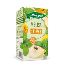 MELISA Z PIGWĄ Herbata Owocowa Naturalna Polska Herbapol