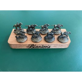 Handmade Blanton's Bourbon Stopper Display that does not require a lot of bar space