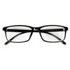 iB-iP Women's Retro Rectangular Thin Rim Leopard Clear Lens Glasses,