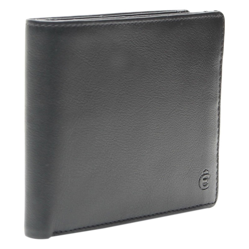 Esquire Logo Card Holder Leather 12 cm