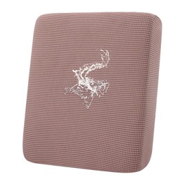 hyha Waterproof Couch Cushion Covers for Pets, Non Slip Sofa Seat Cover for Dogs Washable, Soft Thick Stretch Jacquard Fabric, Sofa Slipcovers with Elastic Bottom (1 Piece for Backrest M, Camel)