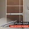 Deals On Wings Push Bar Panic Exit Device Aluminum