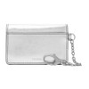 FOSSIL Valerie Card Case Silver Metallic, Metallic silver, Classic