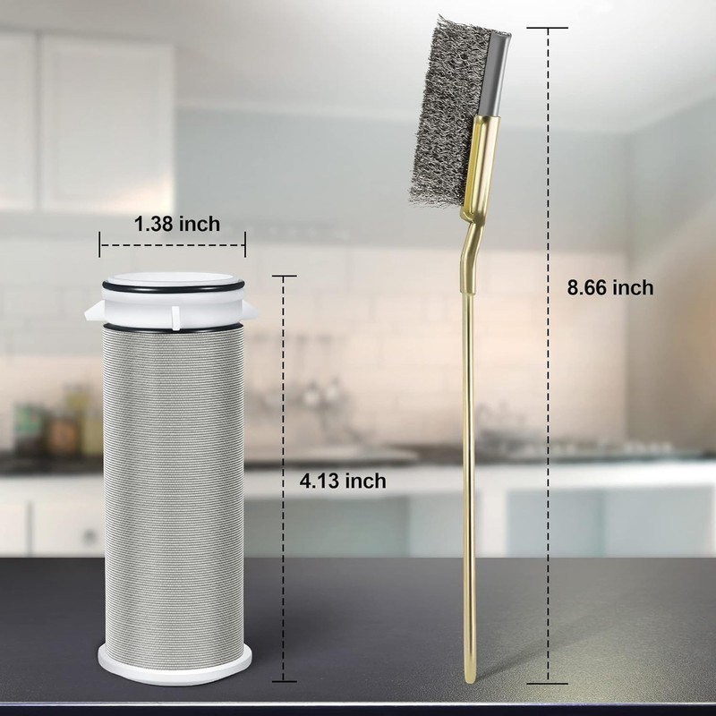 Enhon 2 Pieces Spin Down Sediment Filters Replacement Cartridge, 50
