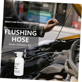 Kisangel Professional Brake Bleeder Tool Kit 7pcs Automotive Brake Bleeding Kit Car Bleeder Bottle Tube Auto Repair