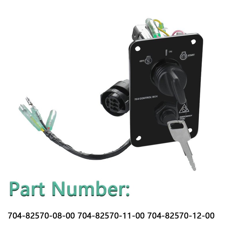 Main Switch Panel Single Engine Key Switch Panel Assembly On-Off-Start