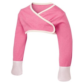 ScratchSleeves 21-24m Cross-over Pink marl