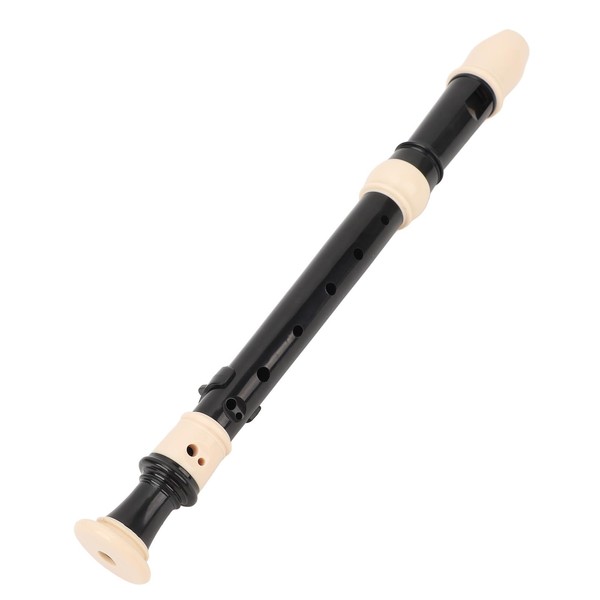 Flute ABS Descant Recorders Instrument, Detachable 8 Hole Soprano Recorder