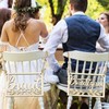 2 Chair Signs Wedding, Bride and Groom Wooden Signs for