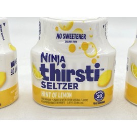 Ninja Thirsti Splash Lemon Tart Flavored Water Drops 2.07 oz (x3) BB 10/2025