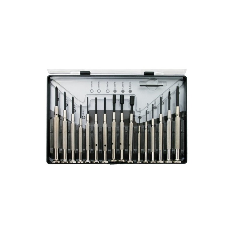 TMC Precision Screwdriver Set 16pc Al – 1600