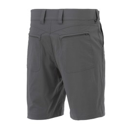 HUK Men's Next Level 10.5" | Quick-drying Performance Fishing With Upf 30+ Sun Protection Short, Charcoal - 10.5", S UK