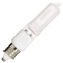 Satco S1918 120V 250-Watt T4.5 E11 Base Light Bulb, Frosted