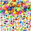 300 Pcs Prefilled Easter Eggs with Toys Inside,Easter Basket Stuffers,Non