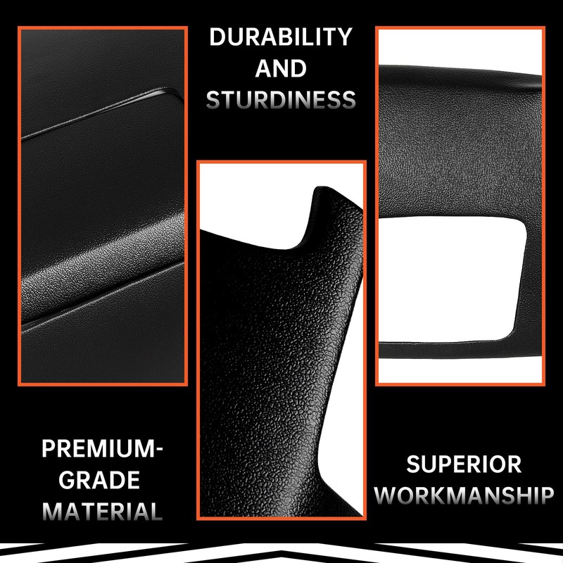 Kojem Dashboard Cover Compatible with 2003-2009 Toyota 4Runner w/Speaker Holes