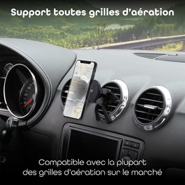 T'nB Premium Ventilation Grille Holder Black