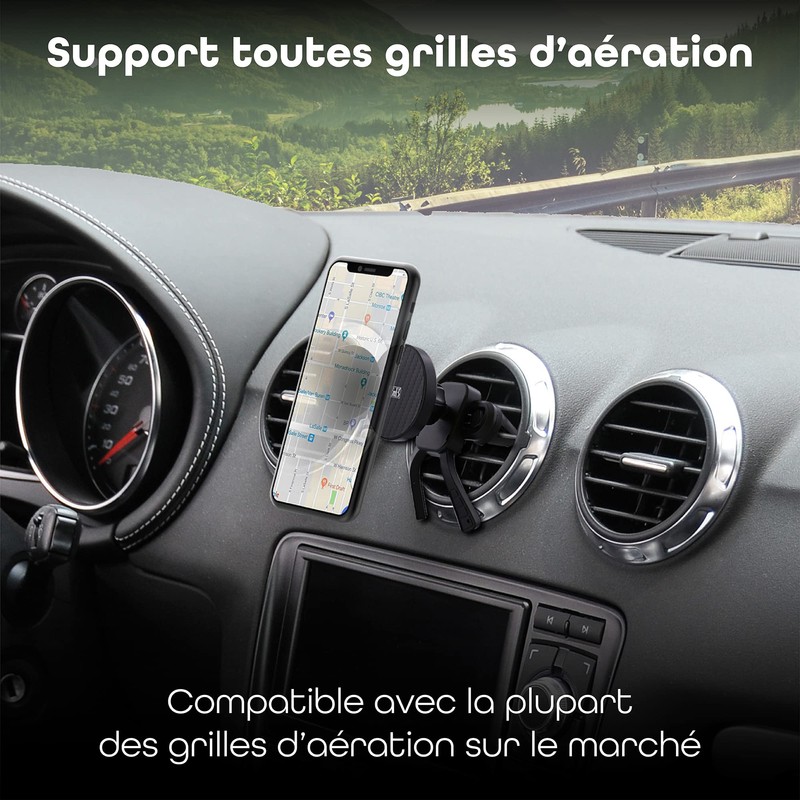 T'nB Premium Ventilation Grille Holder Black