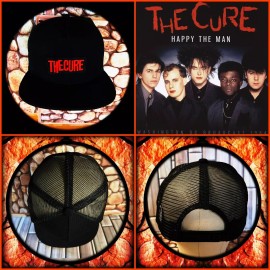 THE CURE TRUCKER HAT SNAPBACK BLACK