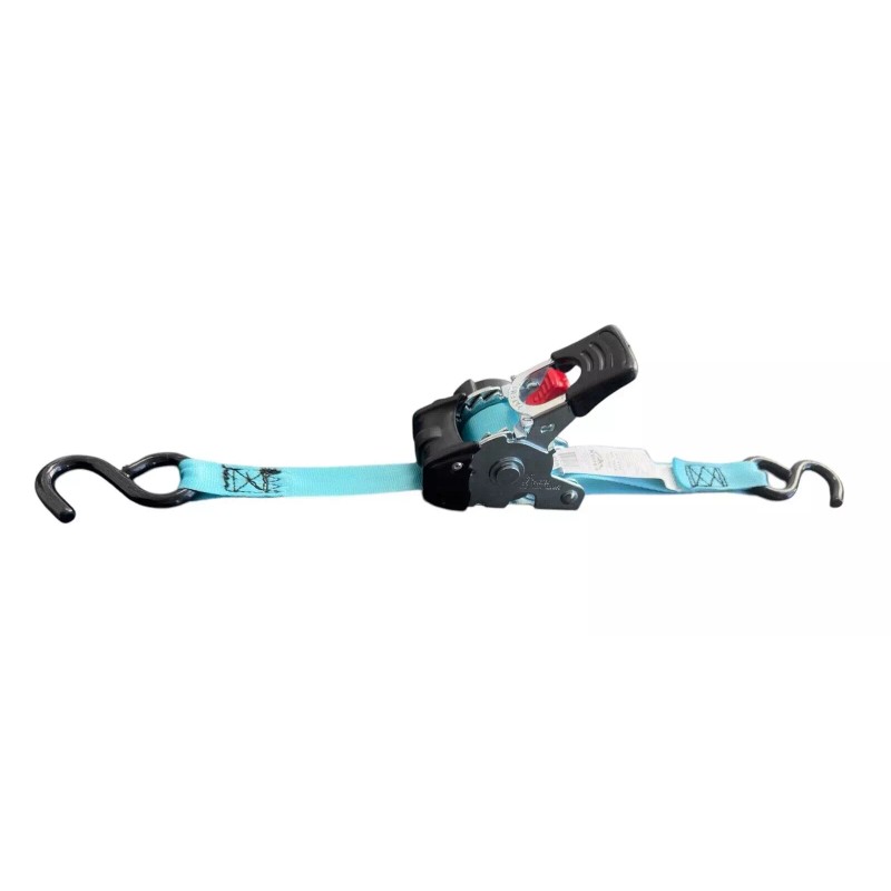 KUMA Retractable Ratchet Tie down Straps 4PK 1,500Lb Break Strength