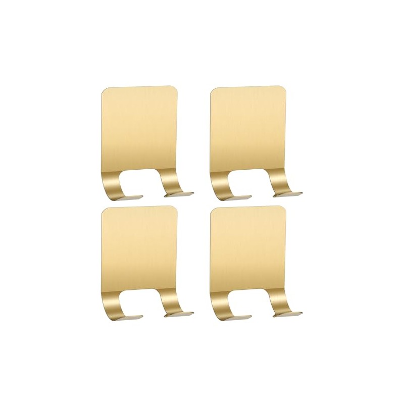 InnoHHustle - Soporte de acero inoxidable para afeitar, 4 piezas