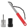 WangLaoWu Bicycle Chain Whip with Sprocket Puller, Chain Whip and