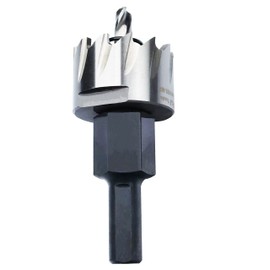 McJ Tools 31mm HSS M2 Drill Bit Hole Saw for Metal, Steel, Iron, Alloy, Ideal for Electricians, Plumbers, DIYs, Metal Professionals