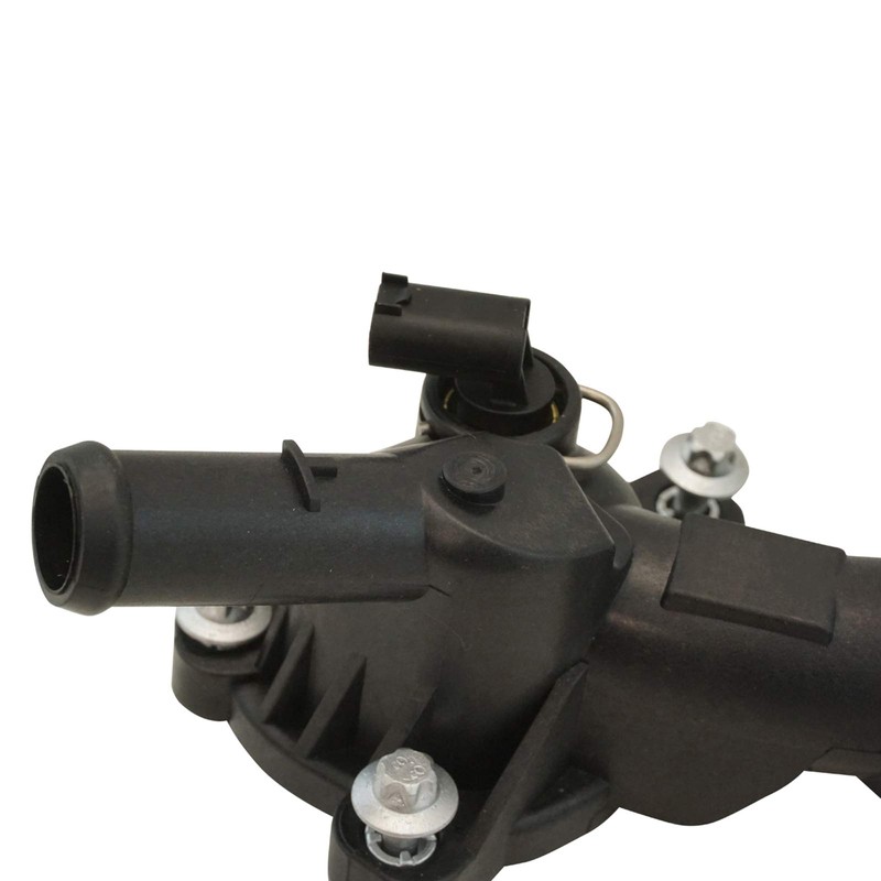 TRQ Thermostat Housing Water Pump Outlet Compatible with Cruze Sonic