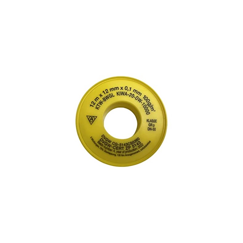 PTFE Thread Sealing Tape Roll (Teflon Tape) GRp for Coarse