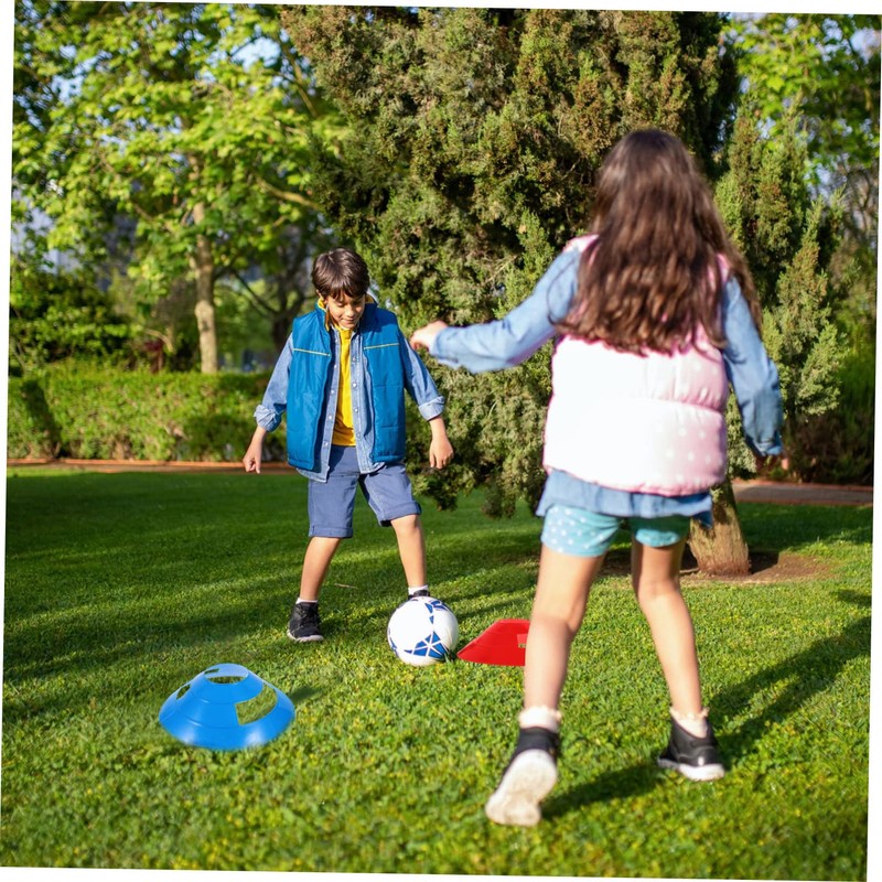 CIYODO Football Match Cones 25pcs Plastic Soccer Training Cones Obstacle