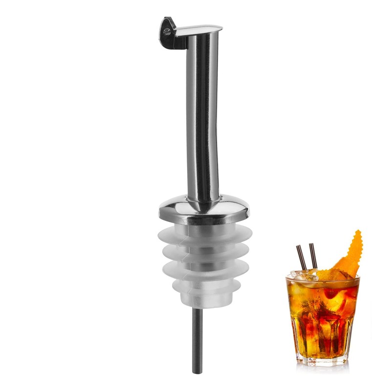 Westmark 2 FlaschenausgieÃ?er mit Kläppchen, Silikonkorken