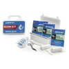Burn Care Kit, Plastic Case, White, 5" H