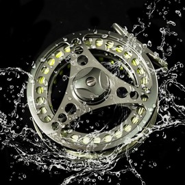 ANGLER DREAM Fly Fishing Reel wih Line Combo WF 5WT Fly Reel Preloaded Fly Line spool 5/6WT Fly Reel