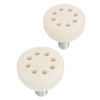 Roller Skate Toe Stops Rubber Lightweight Wearable Replacement Toe Stoppers