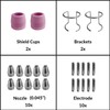 GZ GUOZHI 24PCS SG-55 AG-60 WSD-60 Plasma Cutter Cutting Torch
