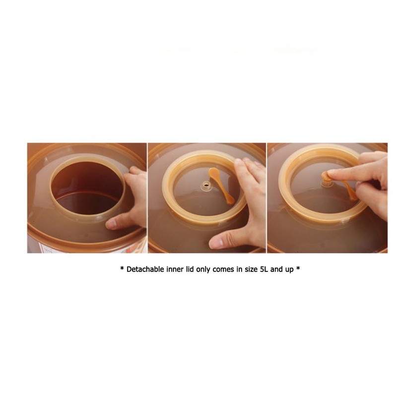 e-jen Premium Kimchi, Sauerkraut Container Probiotic Fermentation with Inner Vacuum