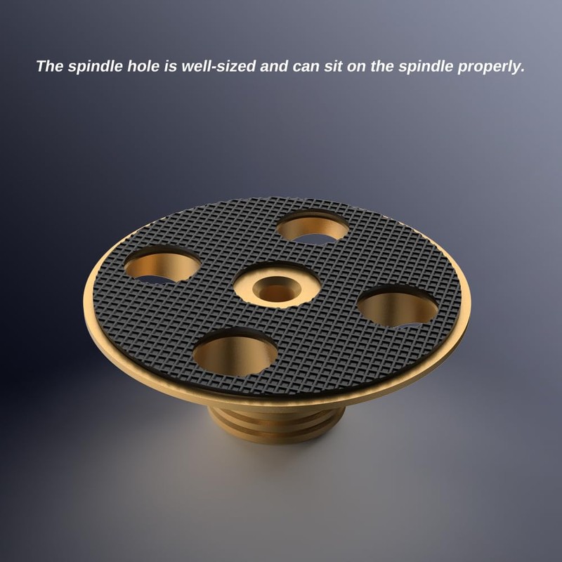 Turntable Weight for LP Vinyl,Zinc Alloy Record Disc Stabilizer,3”x1.26” Record