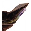 Greenburry Vintage Change Purse Wallet Leather 10 cm braun