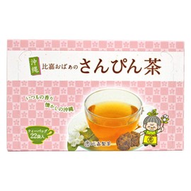Japan Green Tea Center Higa Oba's Sanpin Tea 1.5 oz (44 g) (2 g x 22 P)