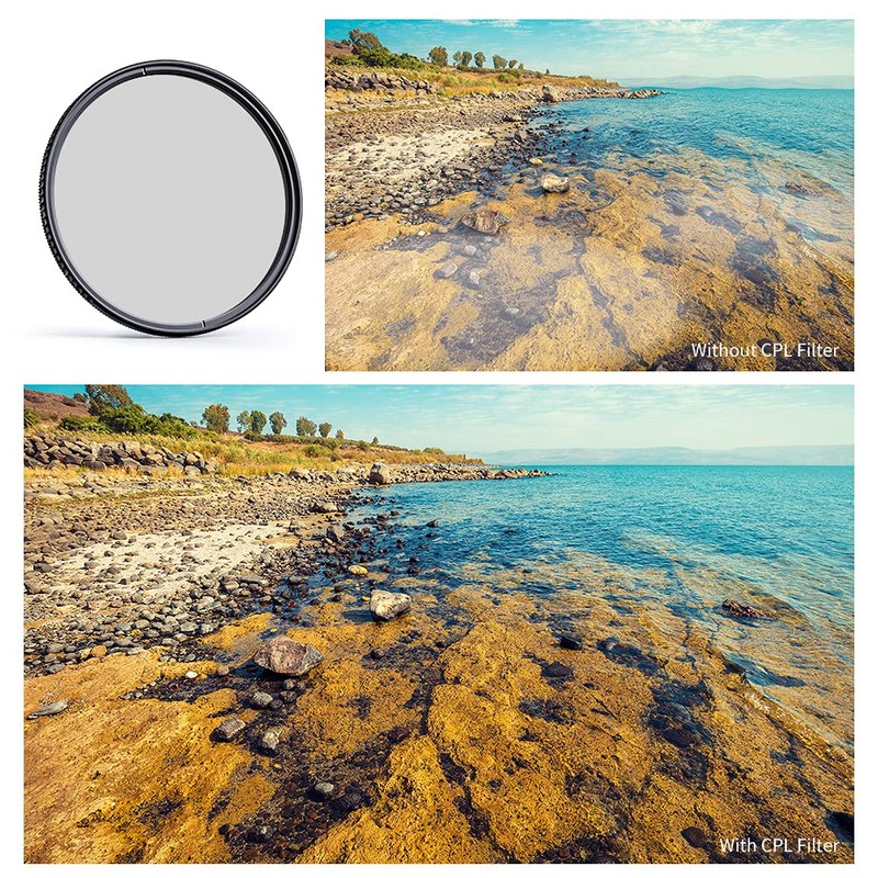 37mm Circular Polarizers Filter, K&F Concept 37MM Circular Polarizer Filter