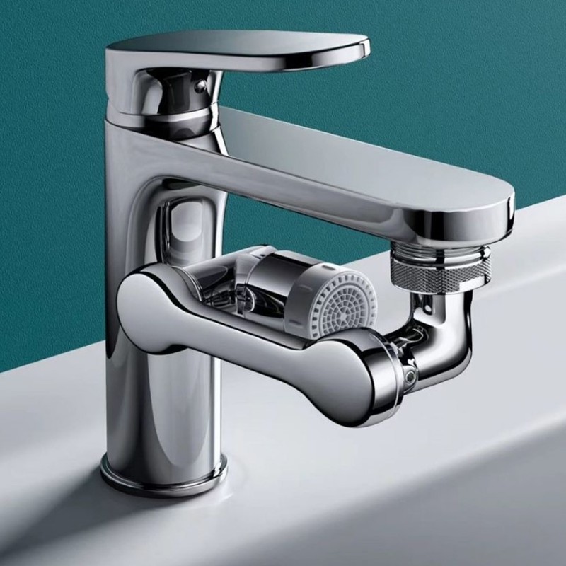 Faucet Extender 1080 Degree Faucet Adapter Aerator Kitchen Sink Aerator
