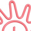 100Pcs Paper Clip Metal Hand Shaped Design Rustproof Paperclip Decoration