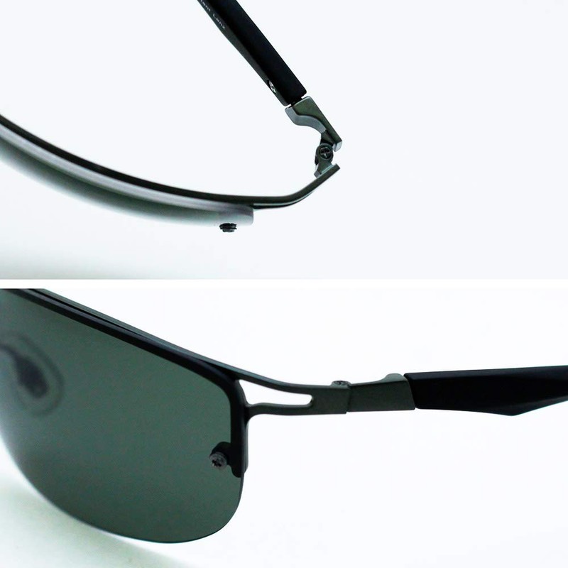 iZONE Men's Polarized Sunglasses, Ultra Lightweight, UV Protection, Brand ID-P243,
