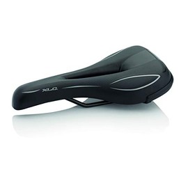 XLC Traveller II Bike Saddle, Unisex, 2502038500, Black, 275x148mm
