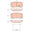 TRW GDB3474 4-Piece Brake Pad Set for Hyundai Tucson (LM,