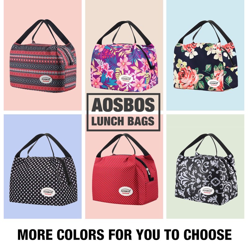 Cool Bag Small Light Insulated Lunch Bag for Work &