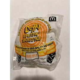 McDonald's 1992 Looney Tunes Quack Up Cars McDonalds Happy Meal - Daffy splitting sportster