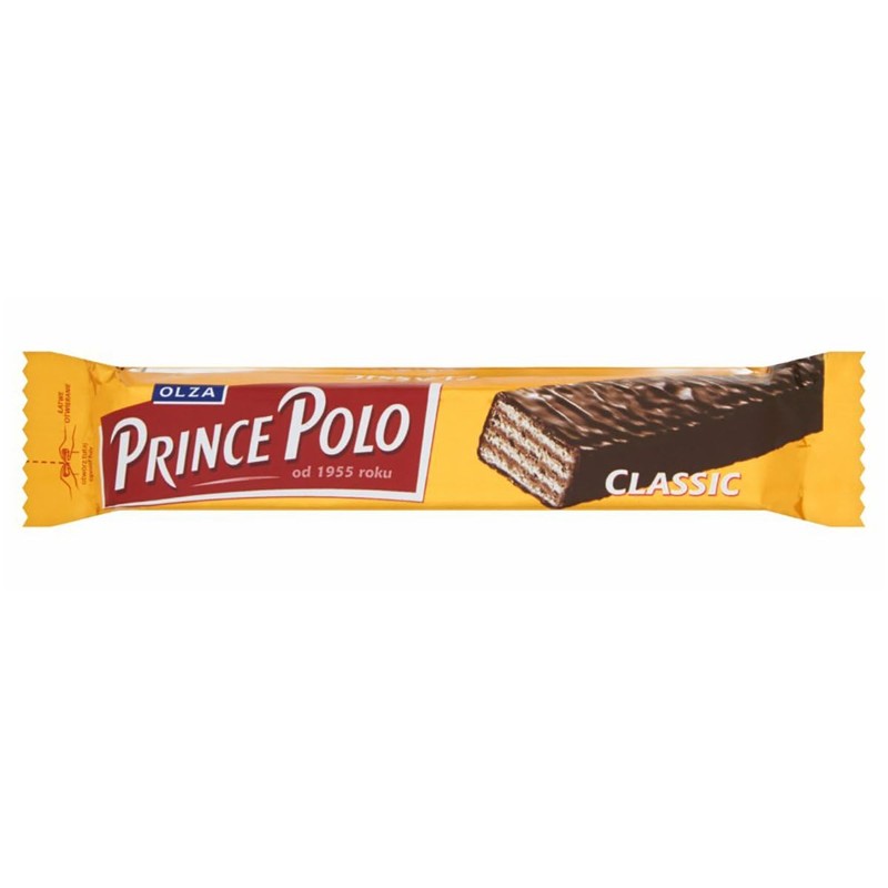 PRINCE POLO DARK CHOCOLATE COVERED WAFER CLASSIC 17.5g (PACK OF