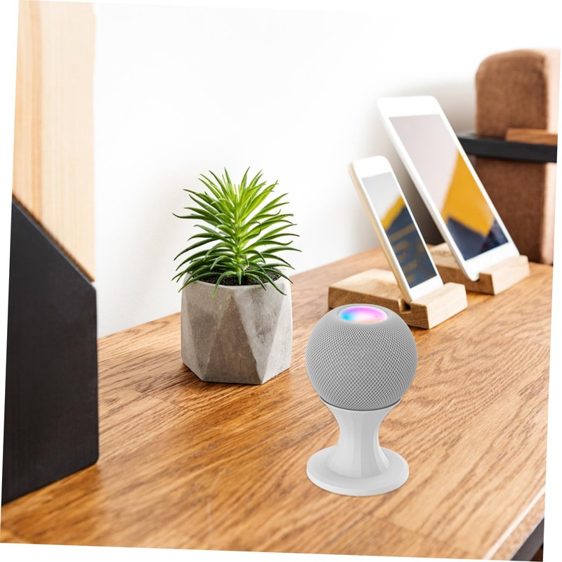 Mikinona Tabletop Speaker Holder for Desktop Speaker Stand with Wire