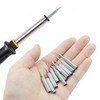 Kyuionty 10 Pcs 900M-T-IS Soldering Iron Tips, for Hakko Atten